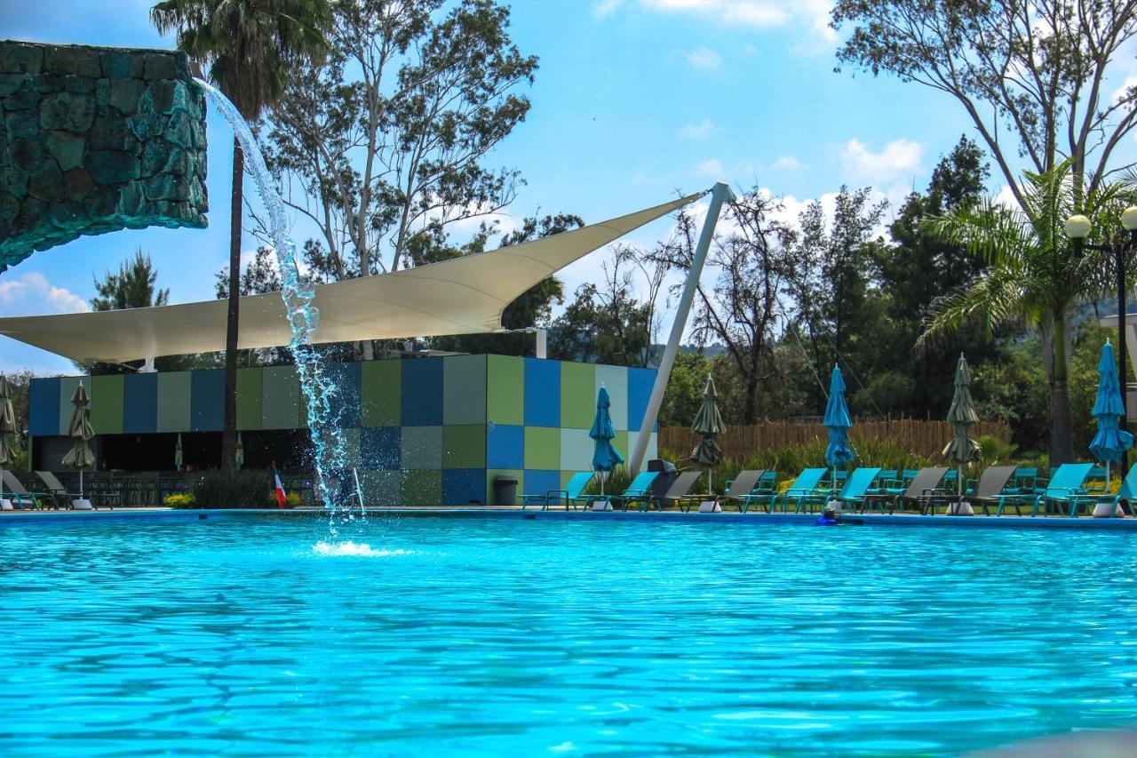 Hotel Y Parque Acuatico La Caldera Abasolo Buitenkant foto
